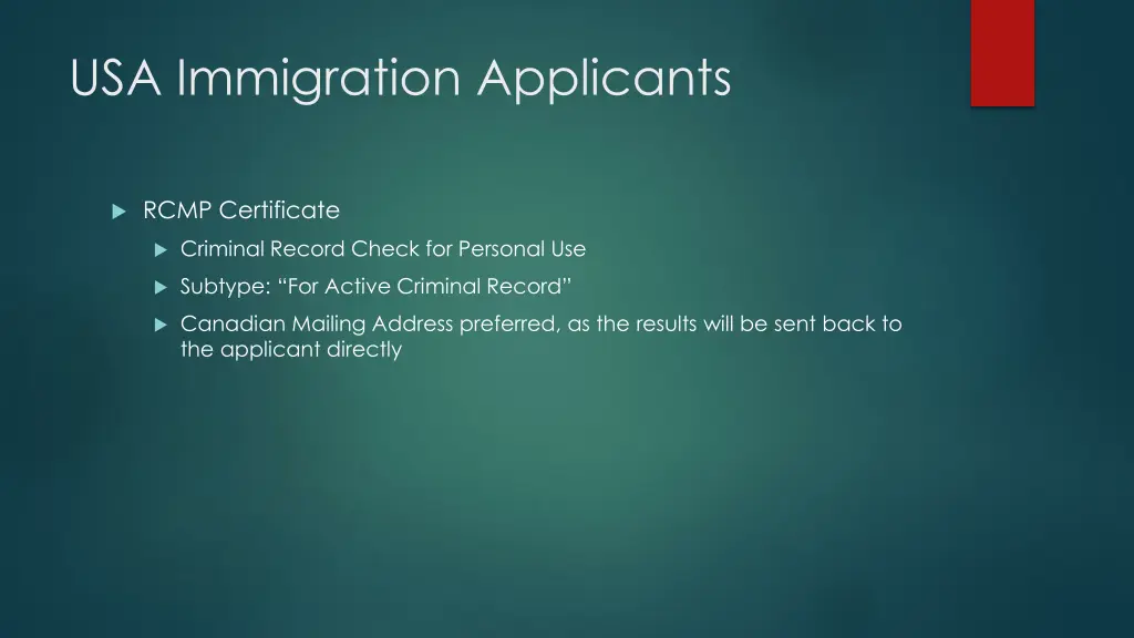 usa immigration applicants