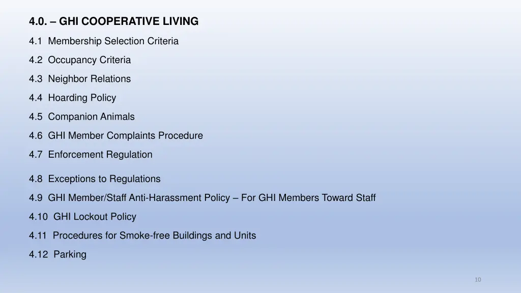4 0 ghi cooperative living