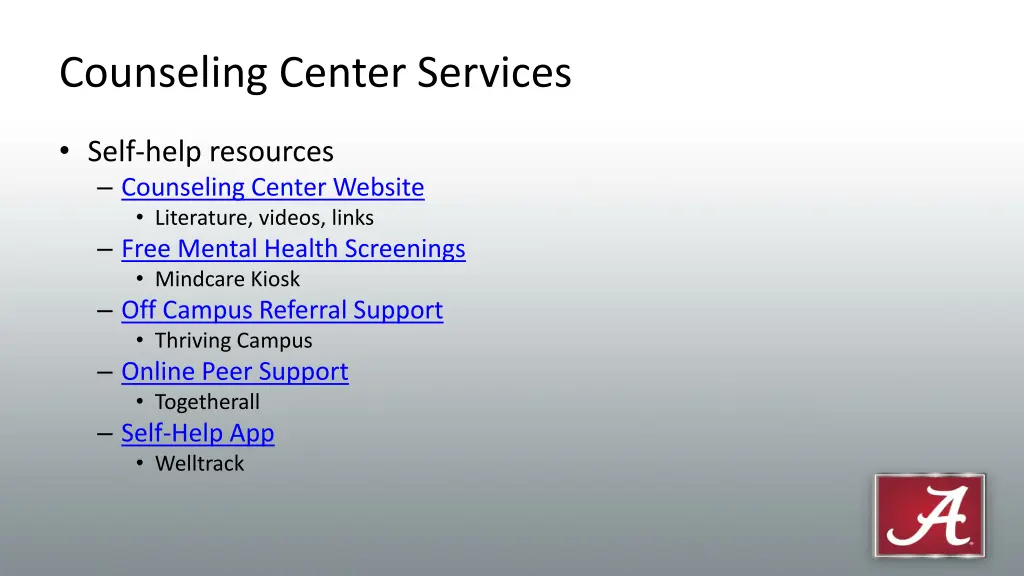 counseling center services 1