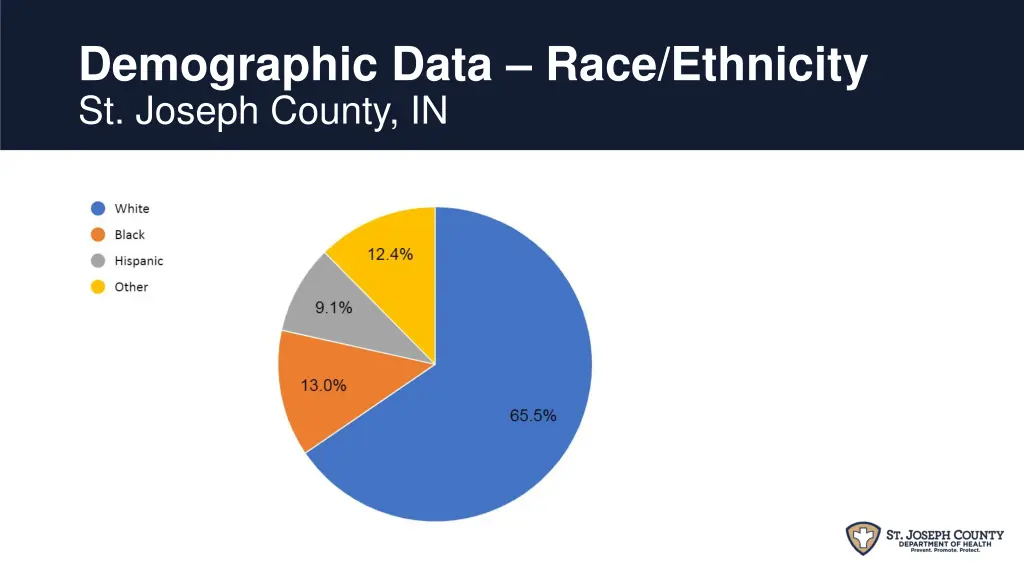 demographic data race ethnicity st joseph county