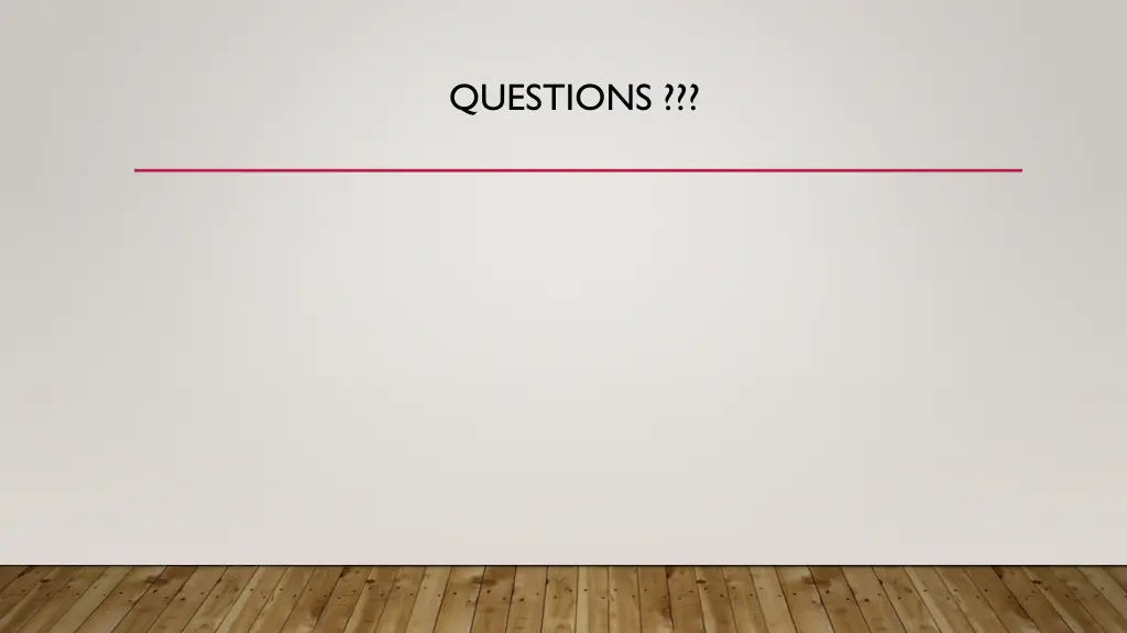 questions