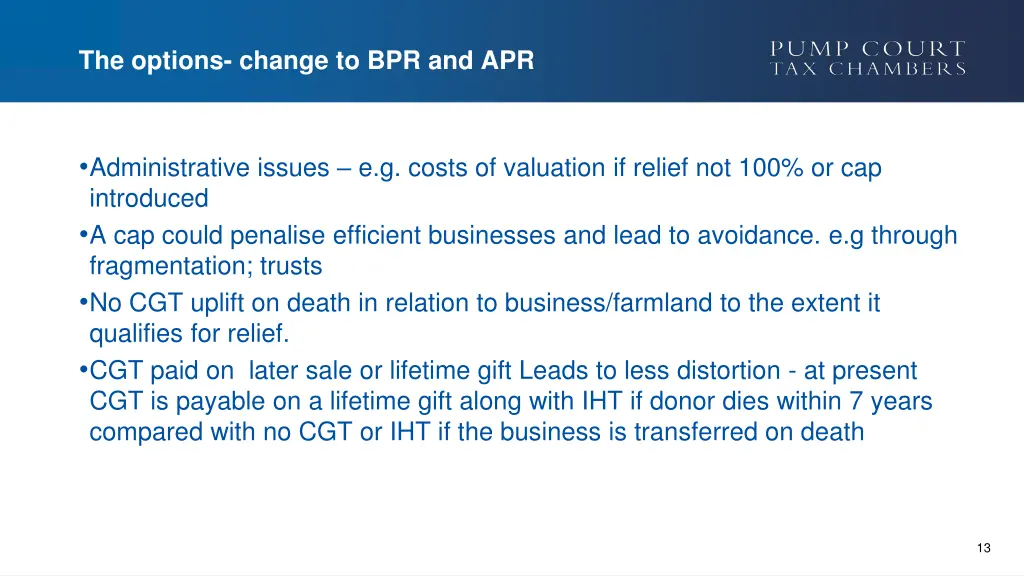 the options change to bpr and apr