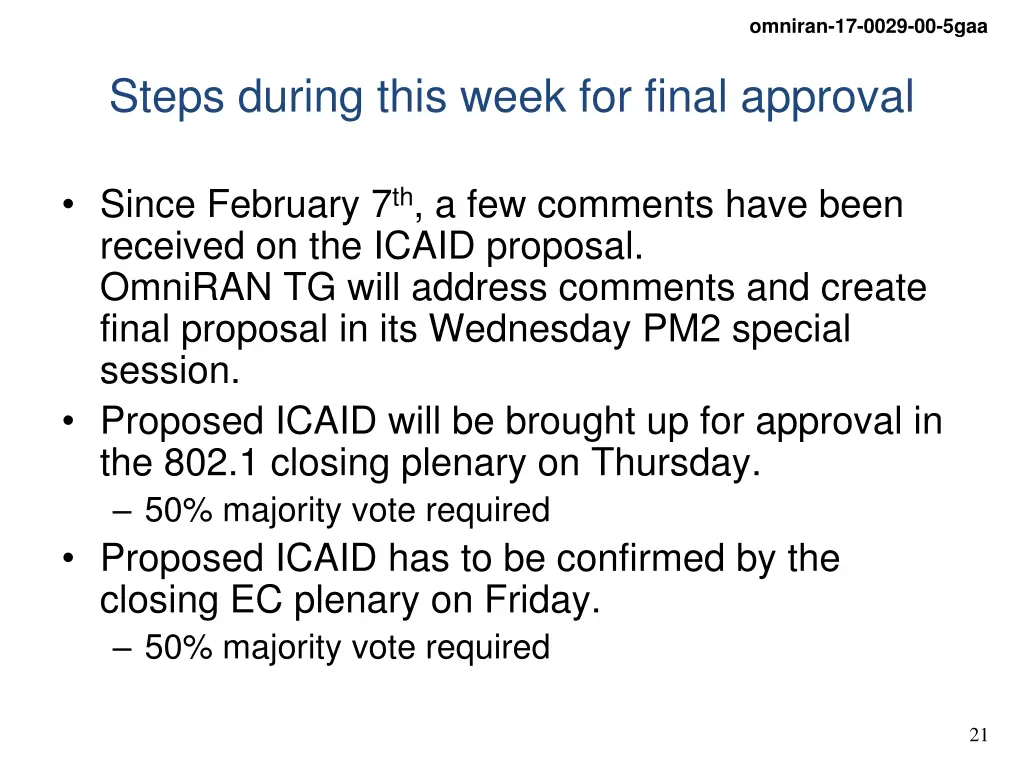 omniran 17 0029 00 5gaa 19