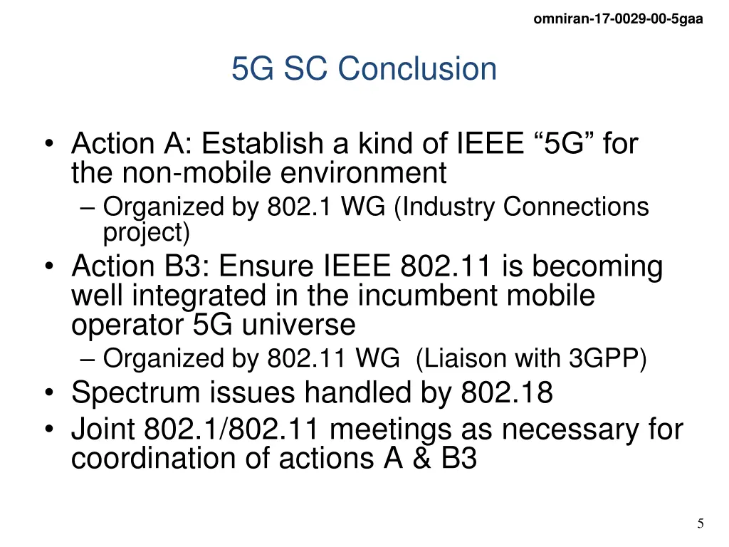 omniran 17 0029 00 5gaa 4