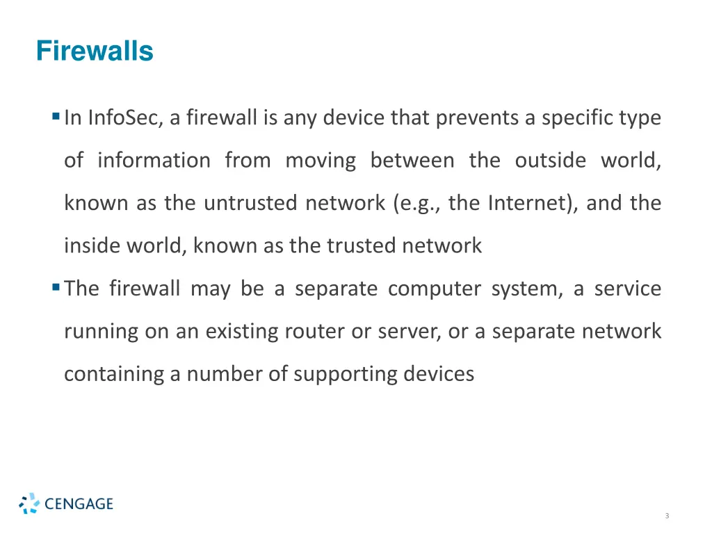 firewalls