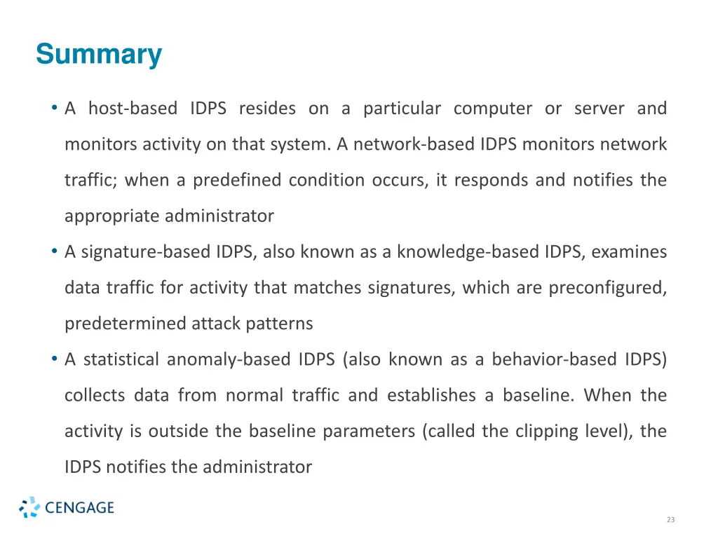 summary 1