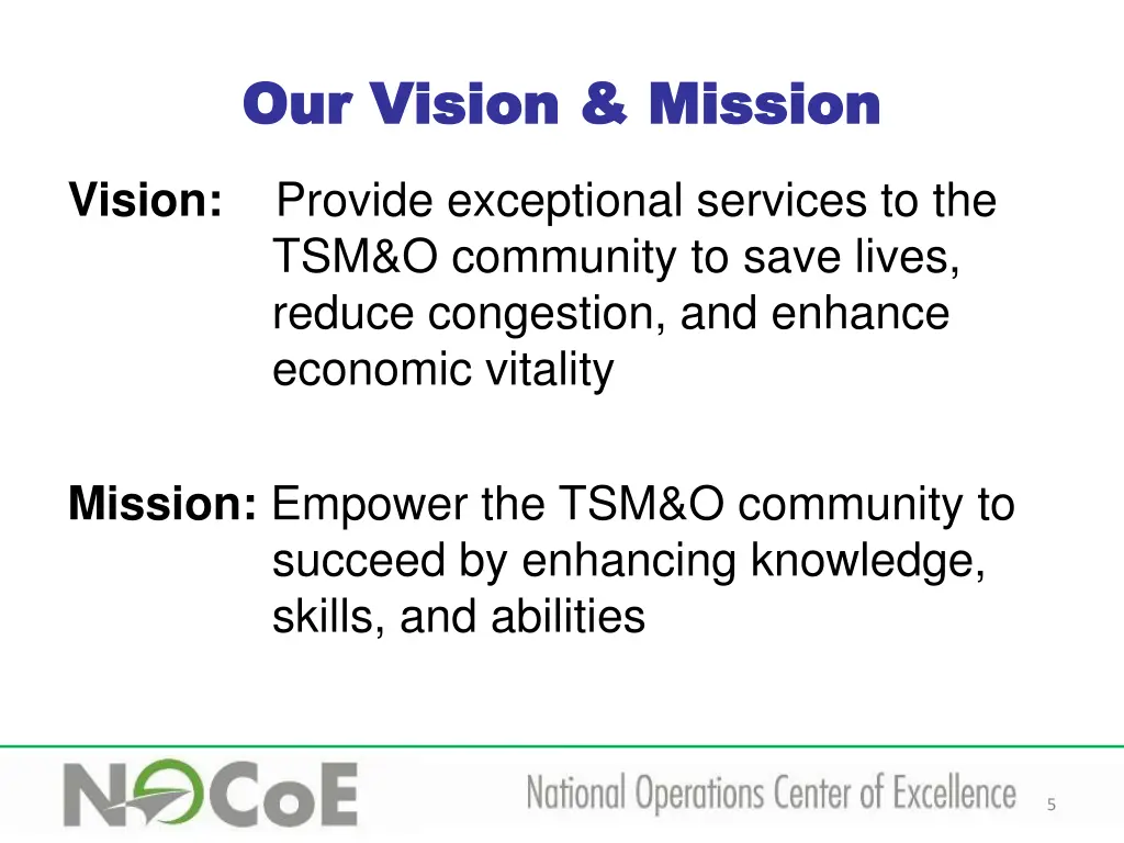 our vision mission our vision mission