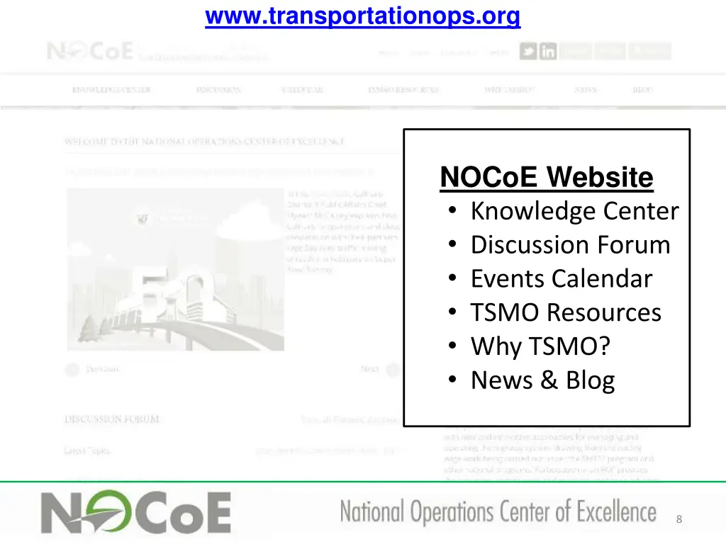 www transportationops org 1