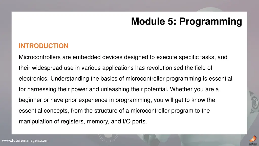 module 5 programming