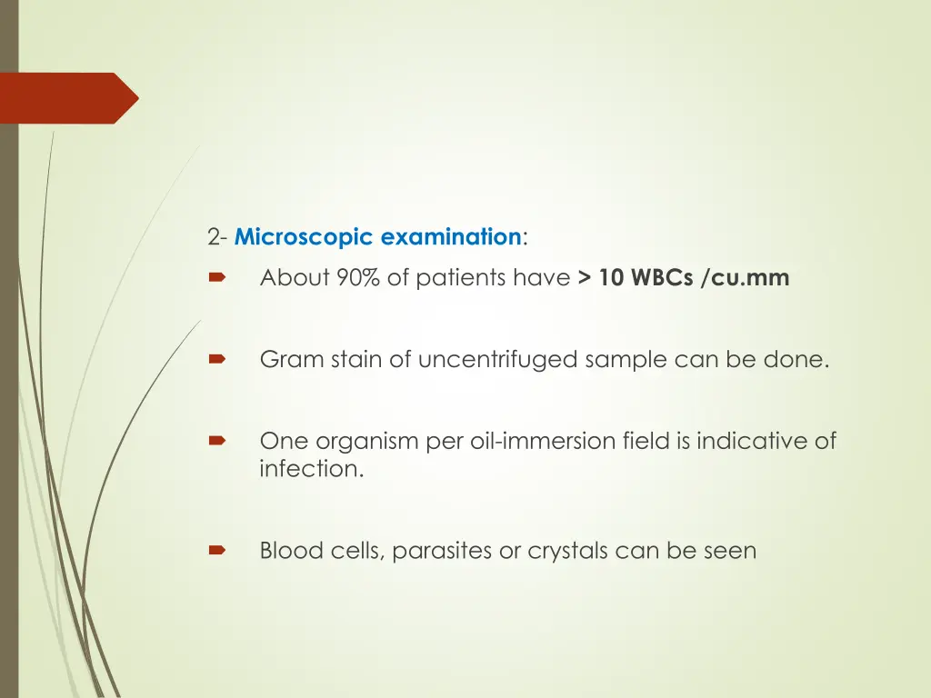 2 microscopic examination