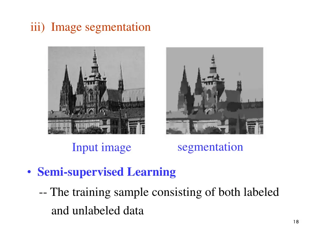 iii image segmentation