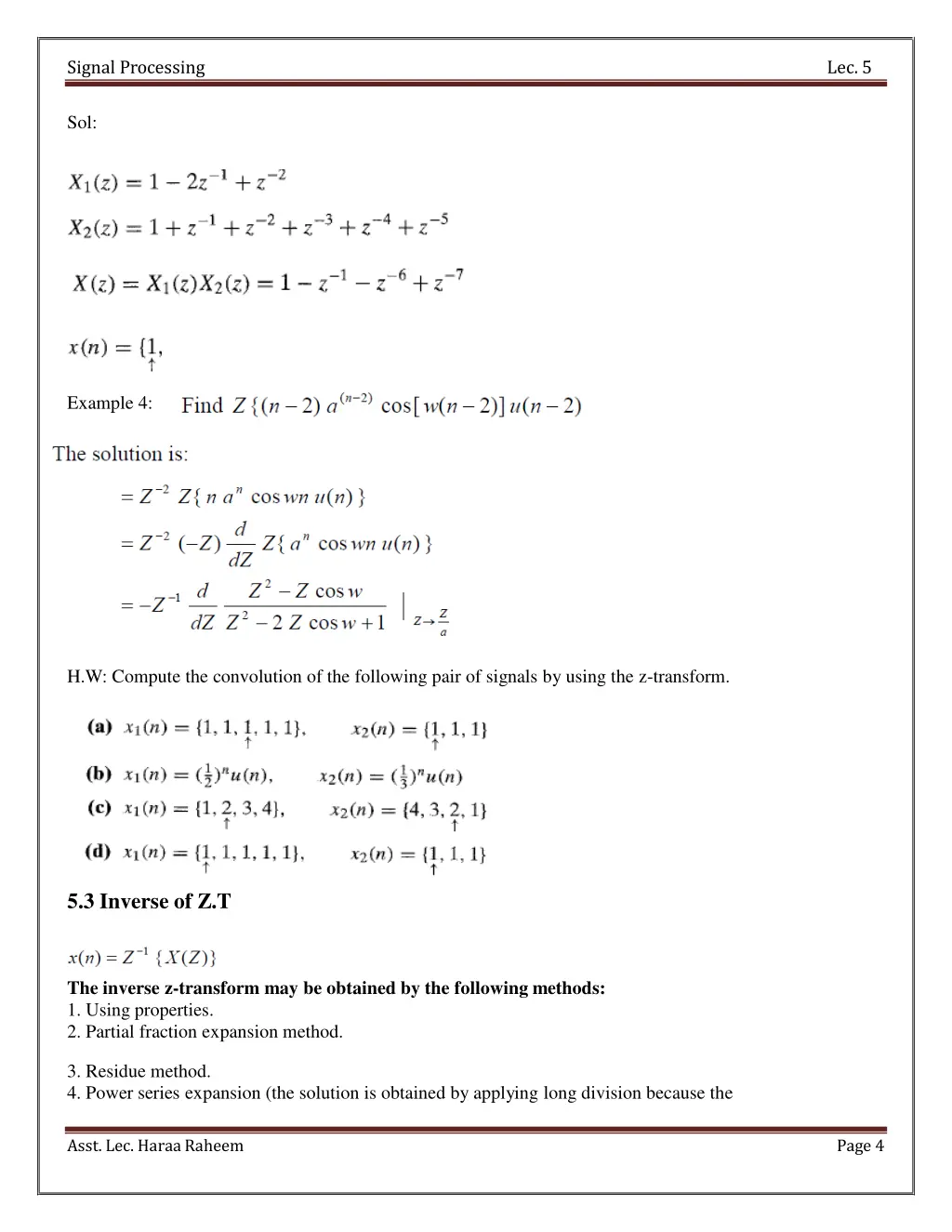 signal processing 3