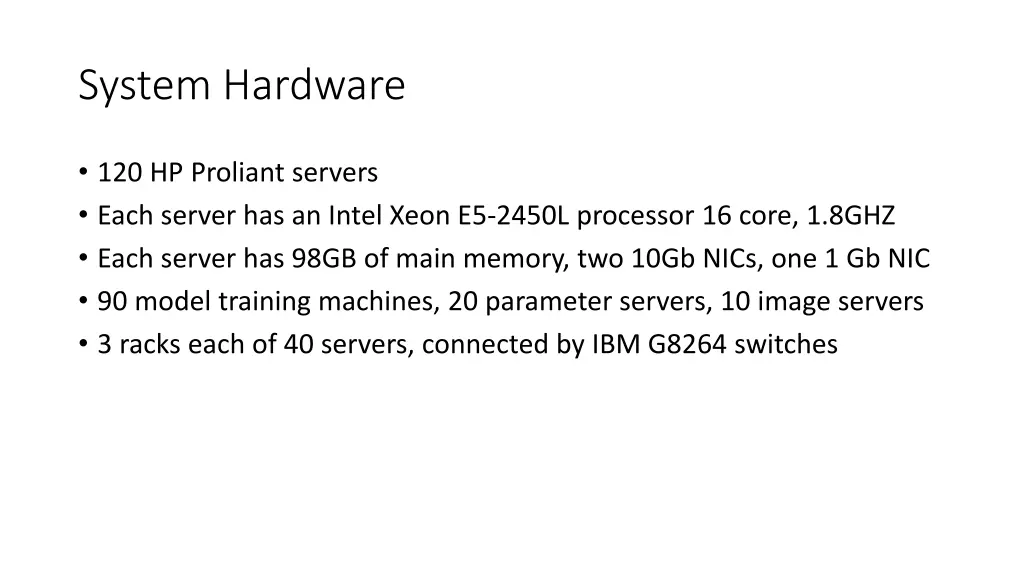 system hardware