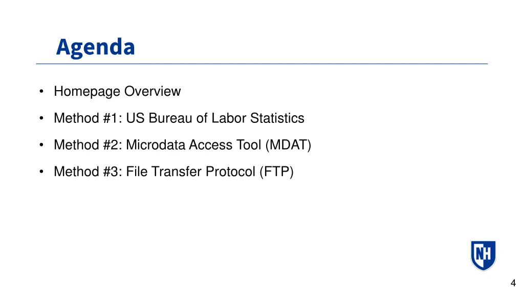 agenda