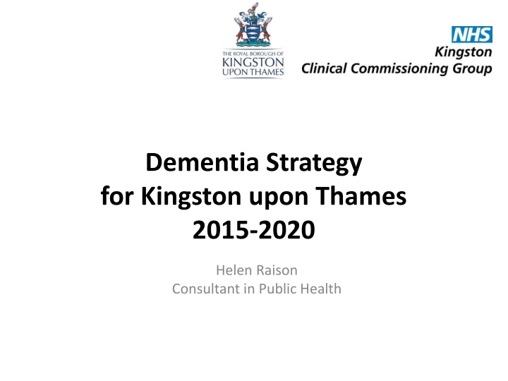 dementia strategy for kingston upon thames 2015