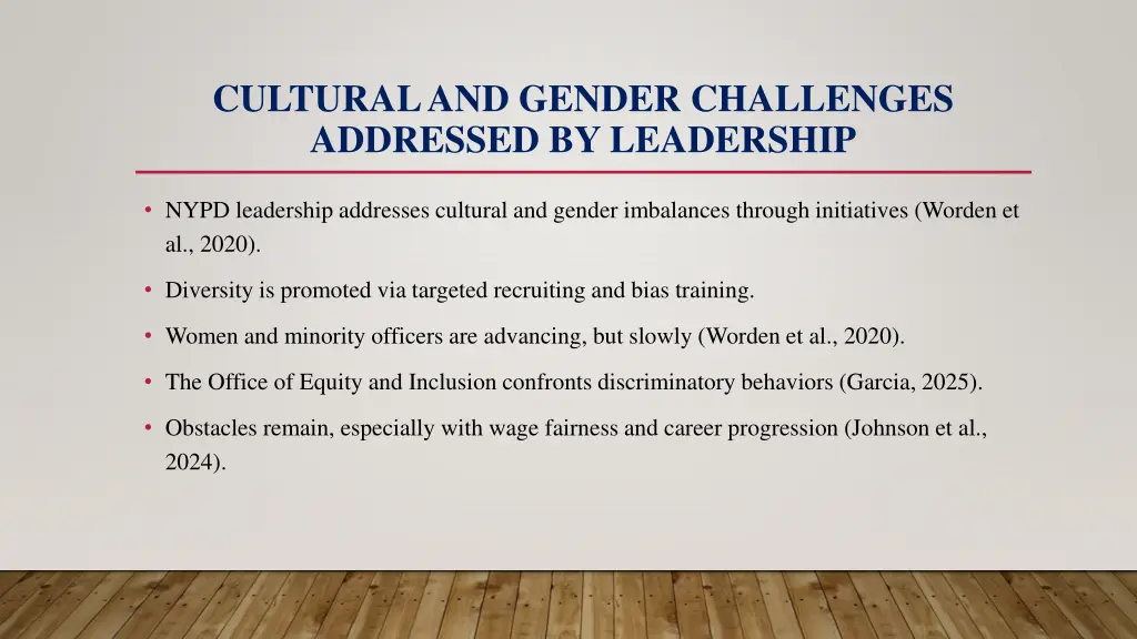 cultural and gender challenges addressed