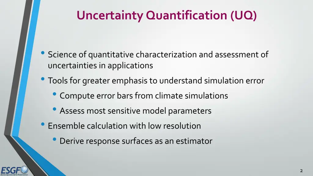 uncertainty quantification uq
