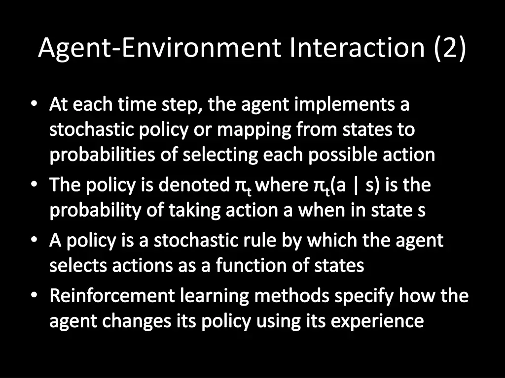 agent environment interaction 2