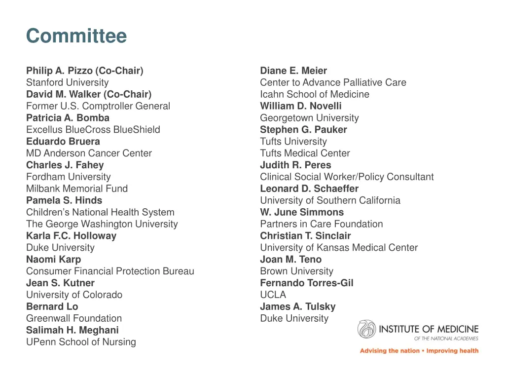 committee