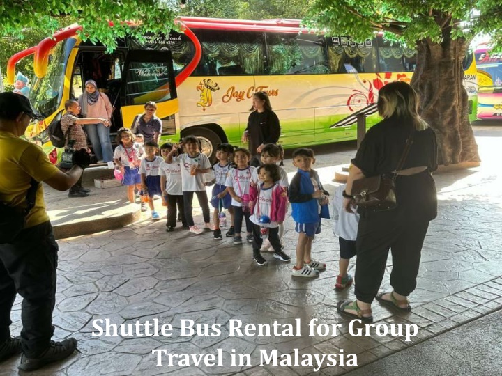 shuttle bus rental for group travel in malaysia