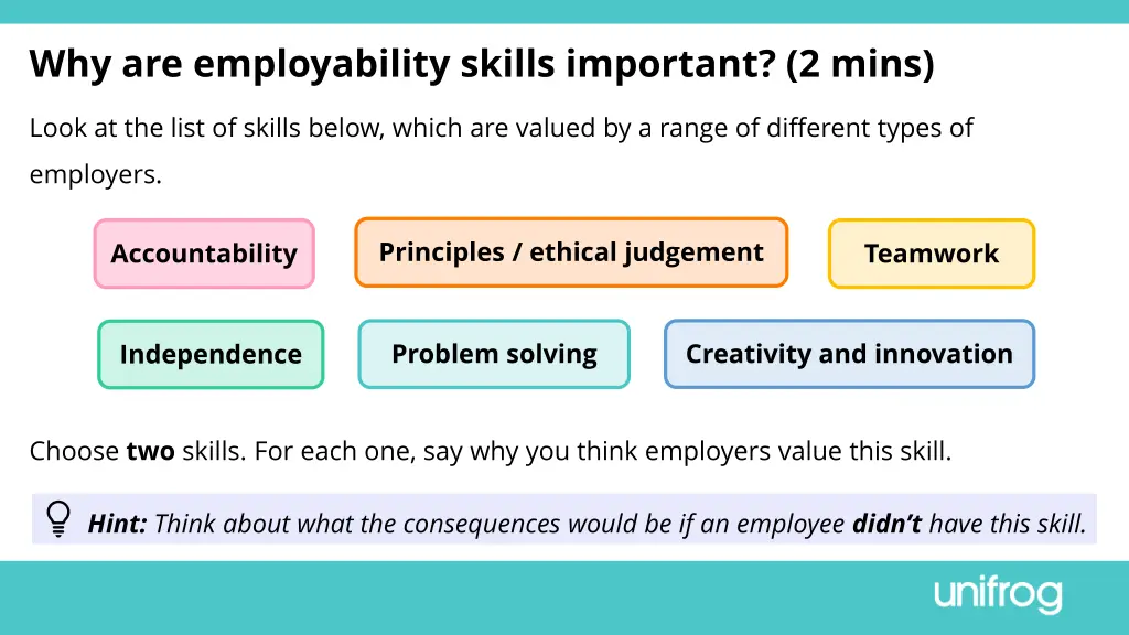 why are employability skills important 2 mins