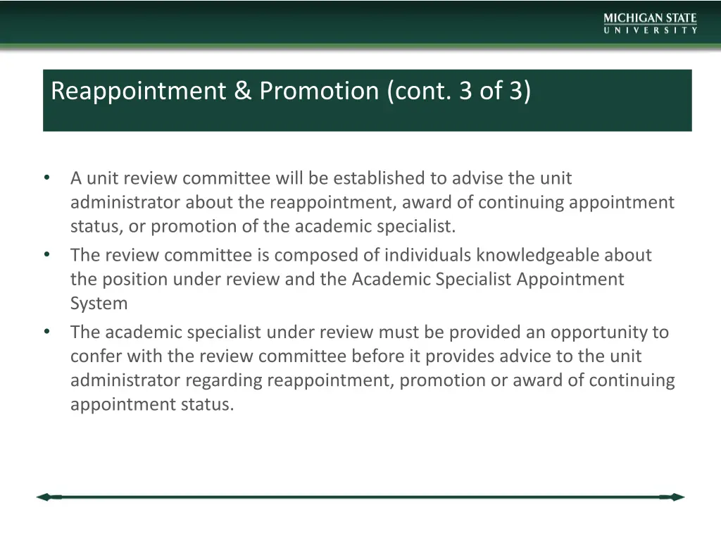reappointment promotion cont 3 of 3