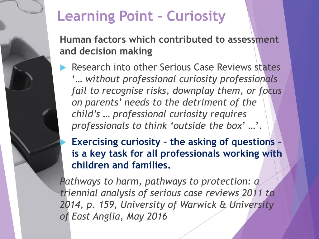 learning point curiosity