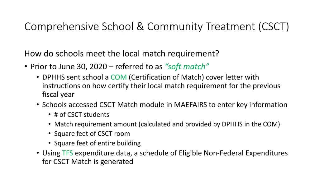 comprehensive school community treatment csct 2