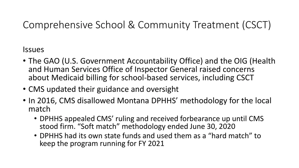 comprehensive school community treatment csct 3