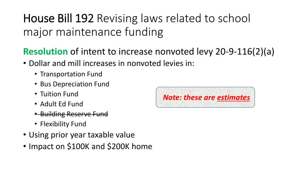 house bill 192 house bill 192 revising laws 1