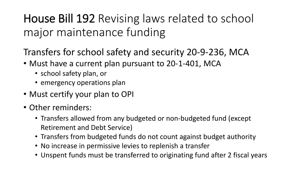 house bill 192 house bill 192 revising laws 11