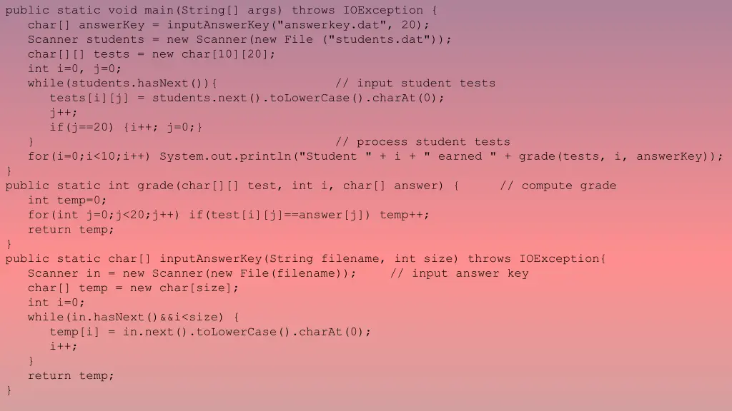 public static void main string args throws 1