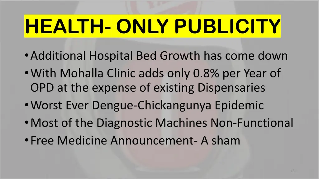 health only publicity