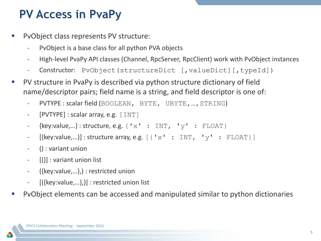 pv access in pvapy