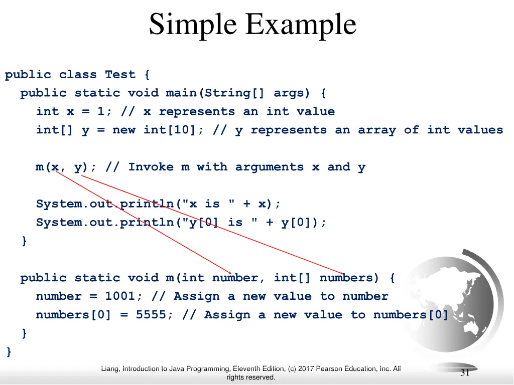 simple example
