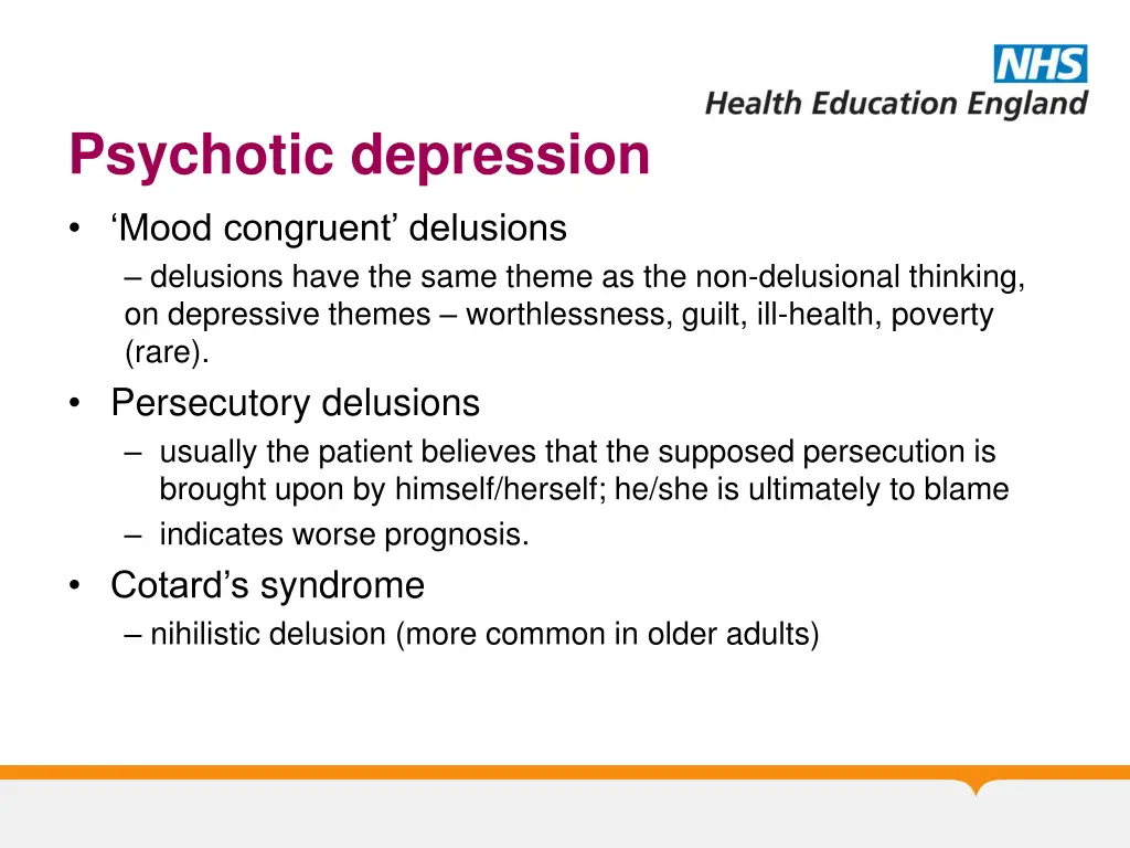 psychotic depression