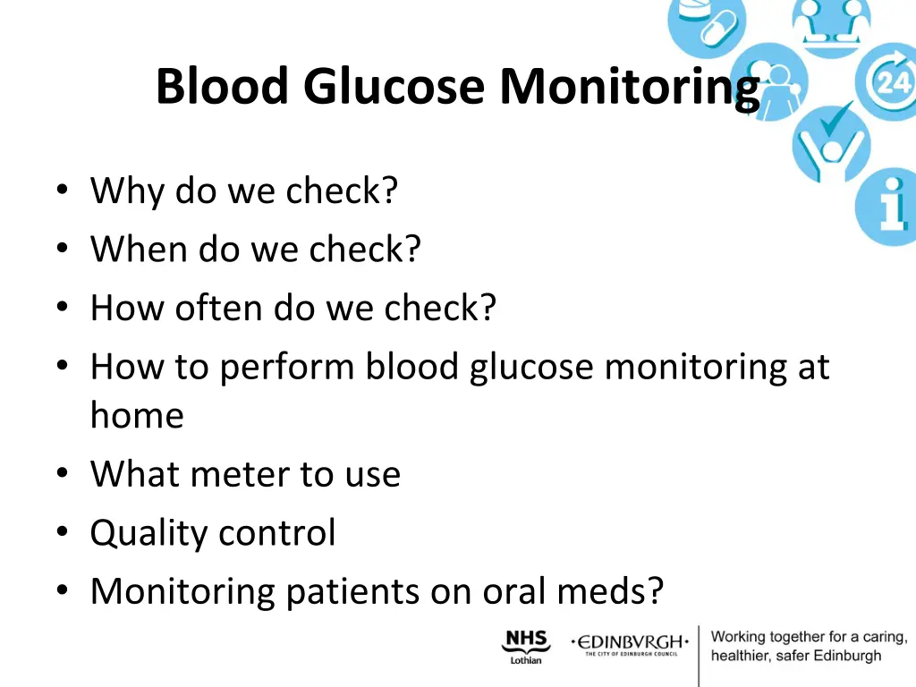 blood glucose monitoring