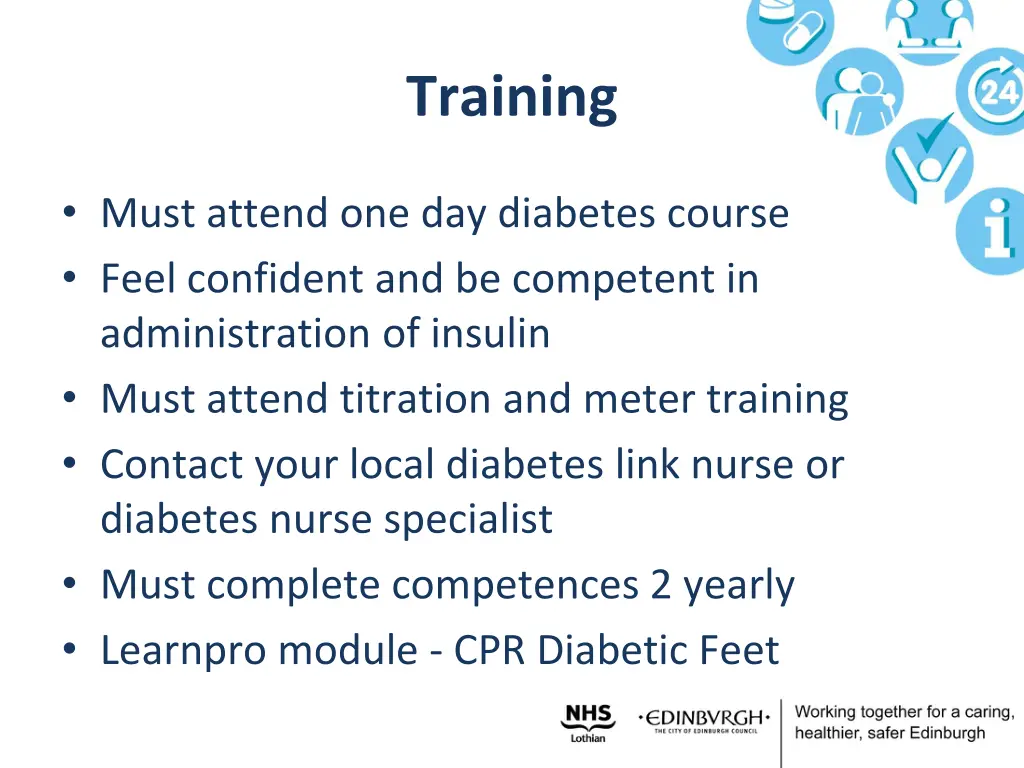 training