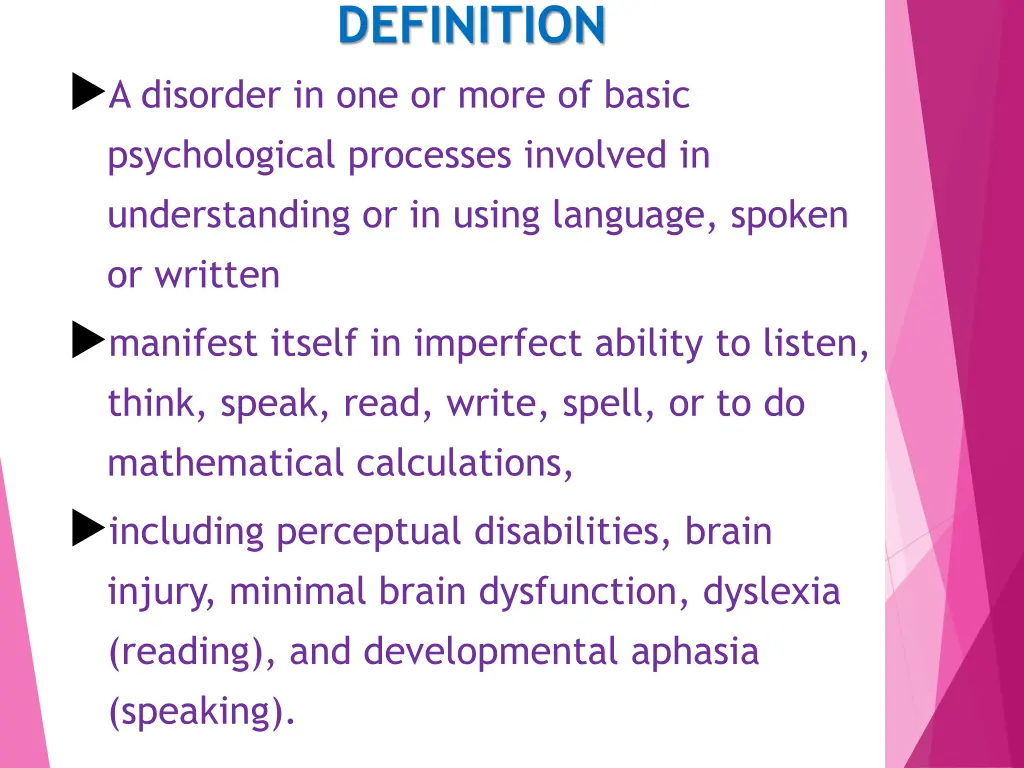 definition