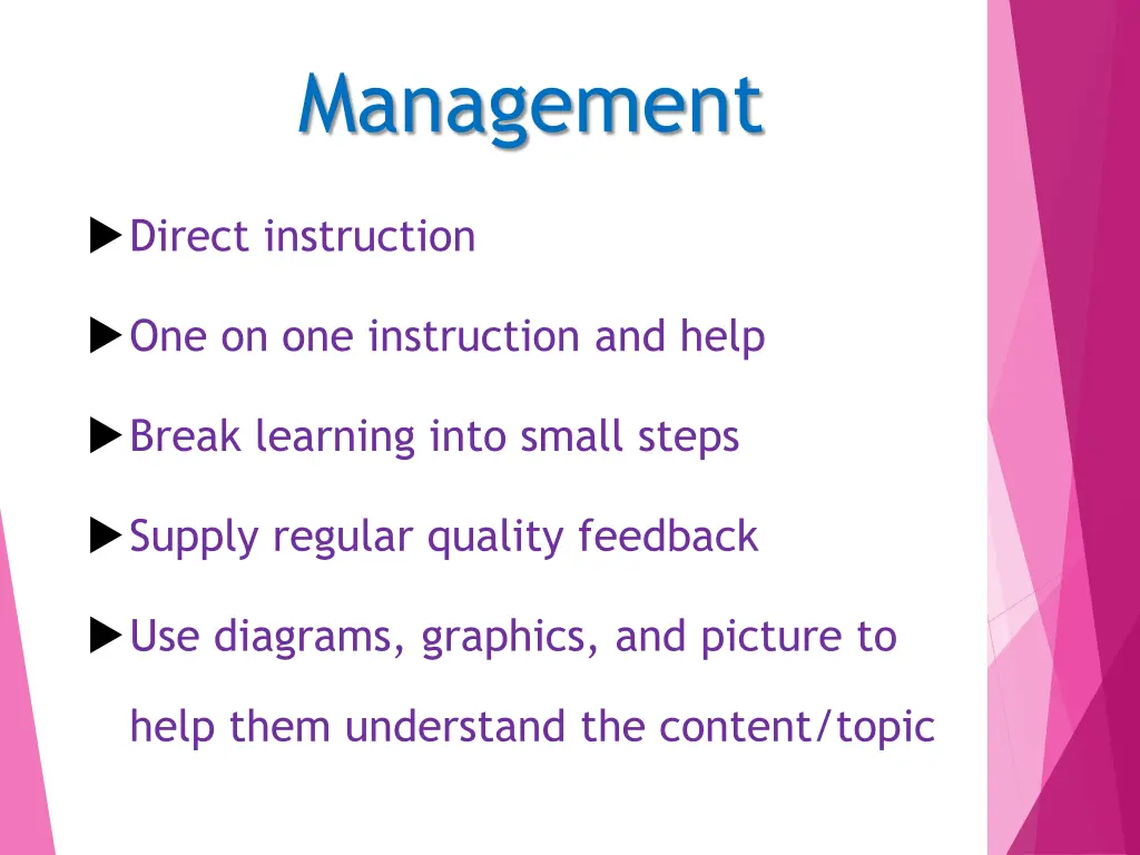 management