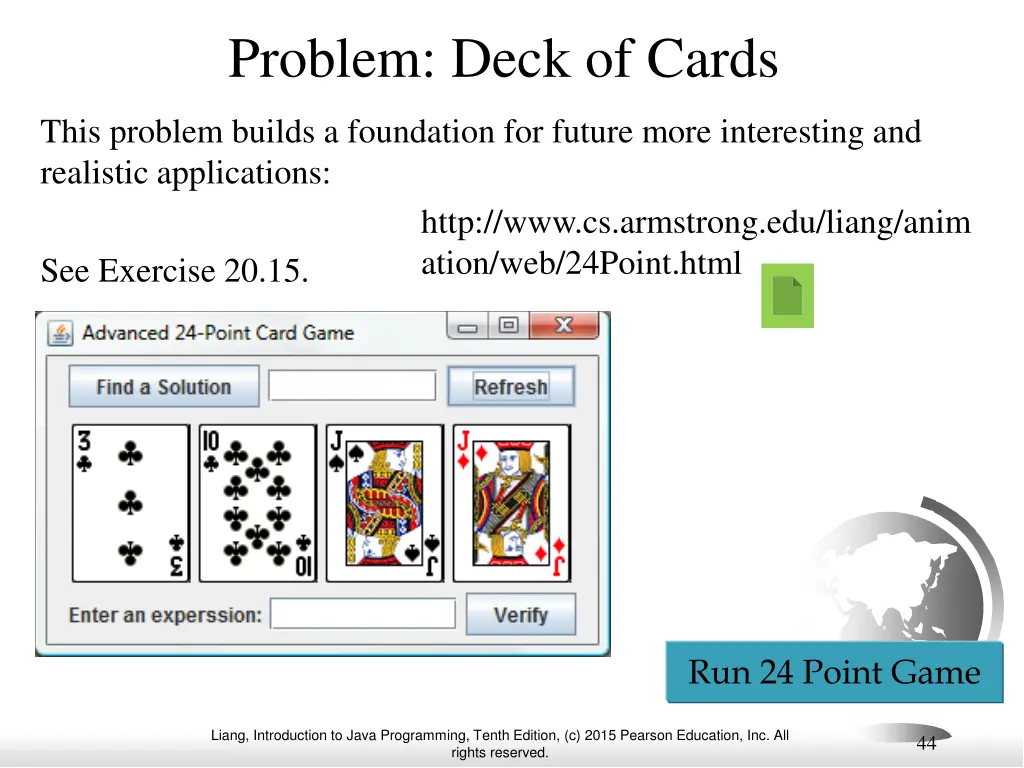 problem deck of cards 1