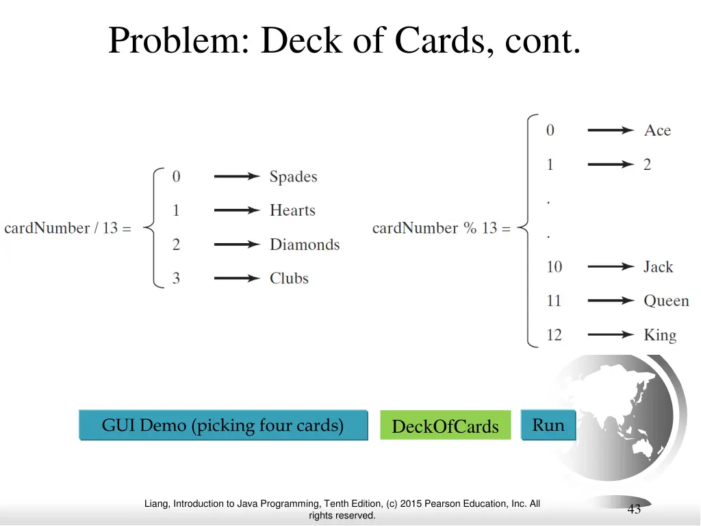 problem deck of cards cont 1