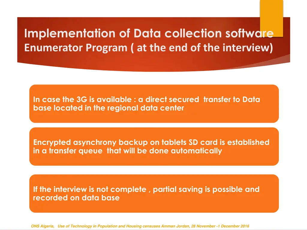 implementation of data collection software 3