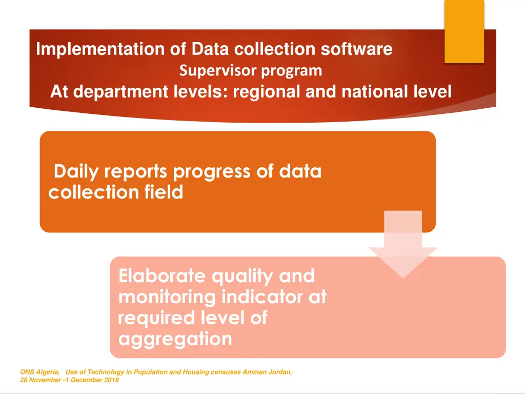 implementation of data collection software 5