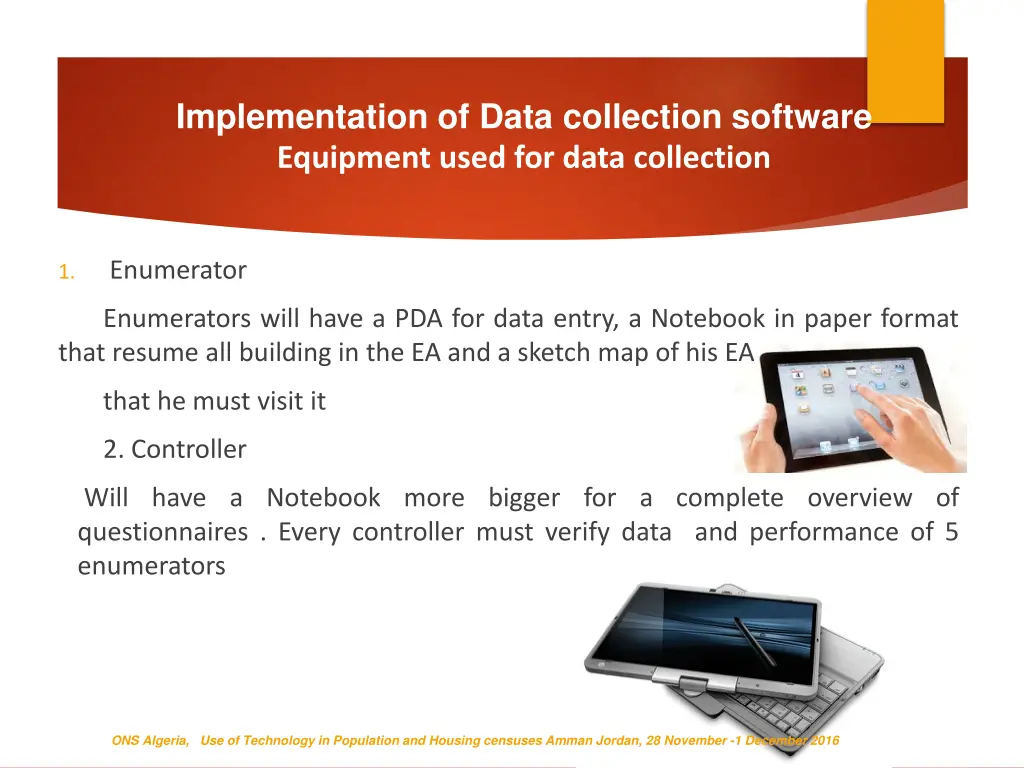 implementation of data collection software