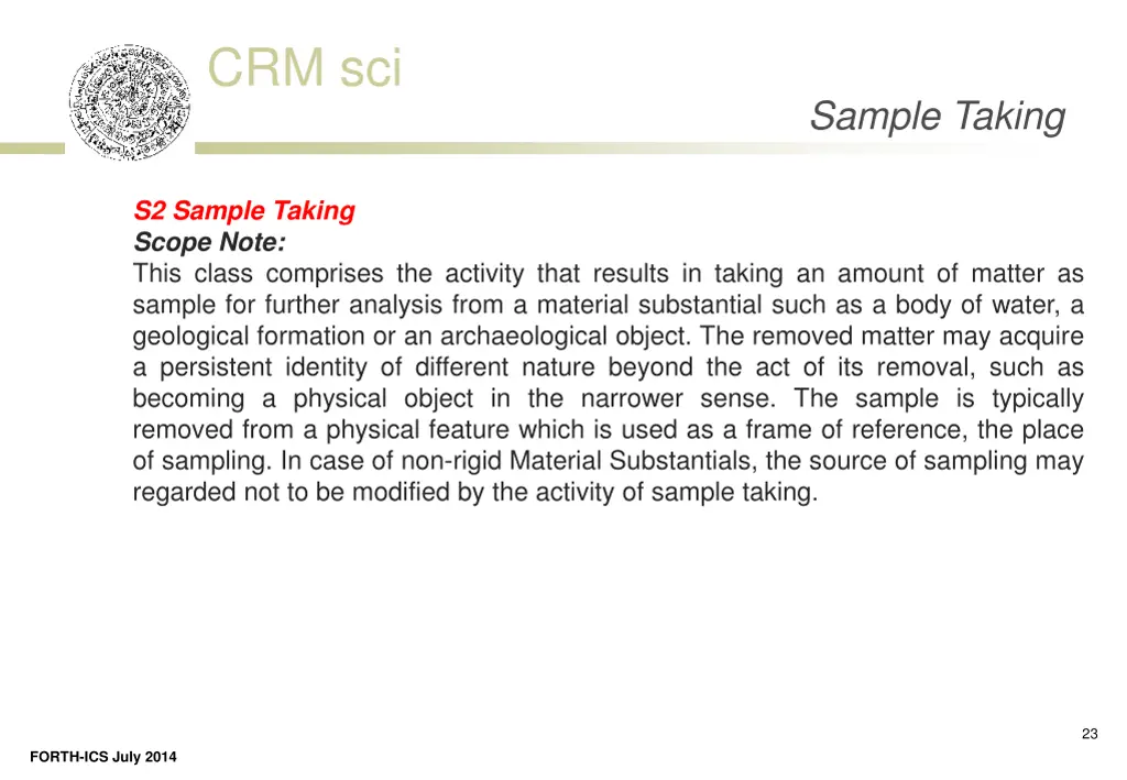 crm sci 15