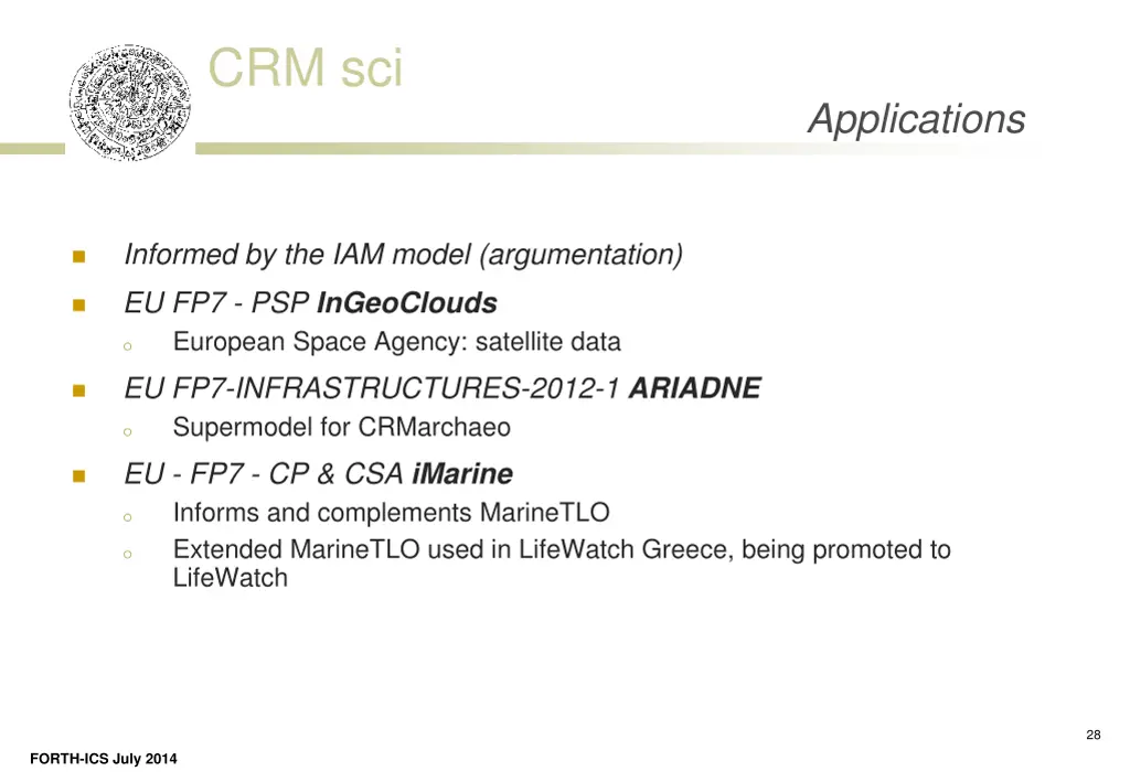 crm sci 20