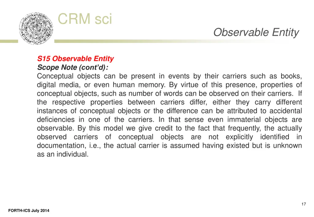 crm sci 9