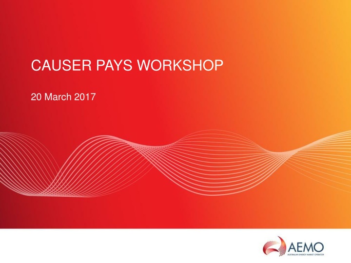 causer pays workshop