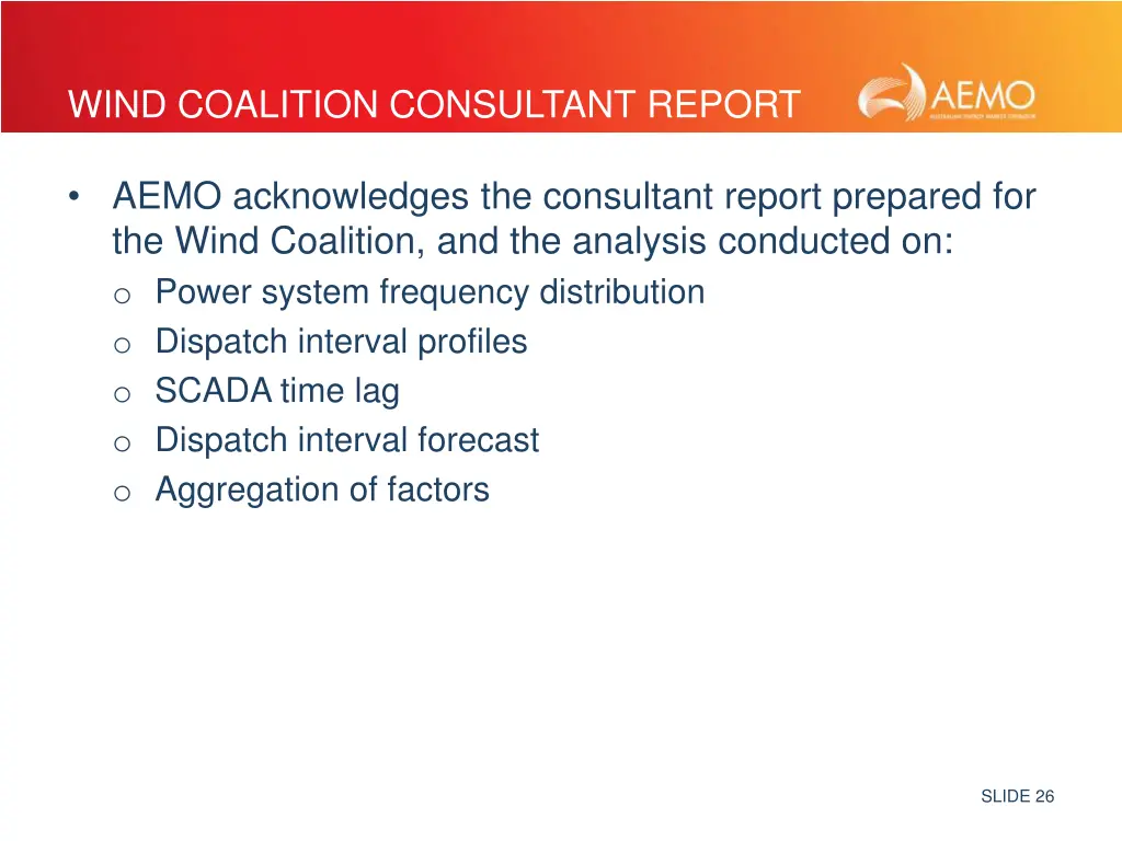 wind coalition consultant report